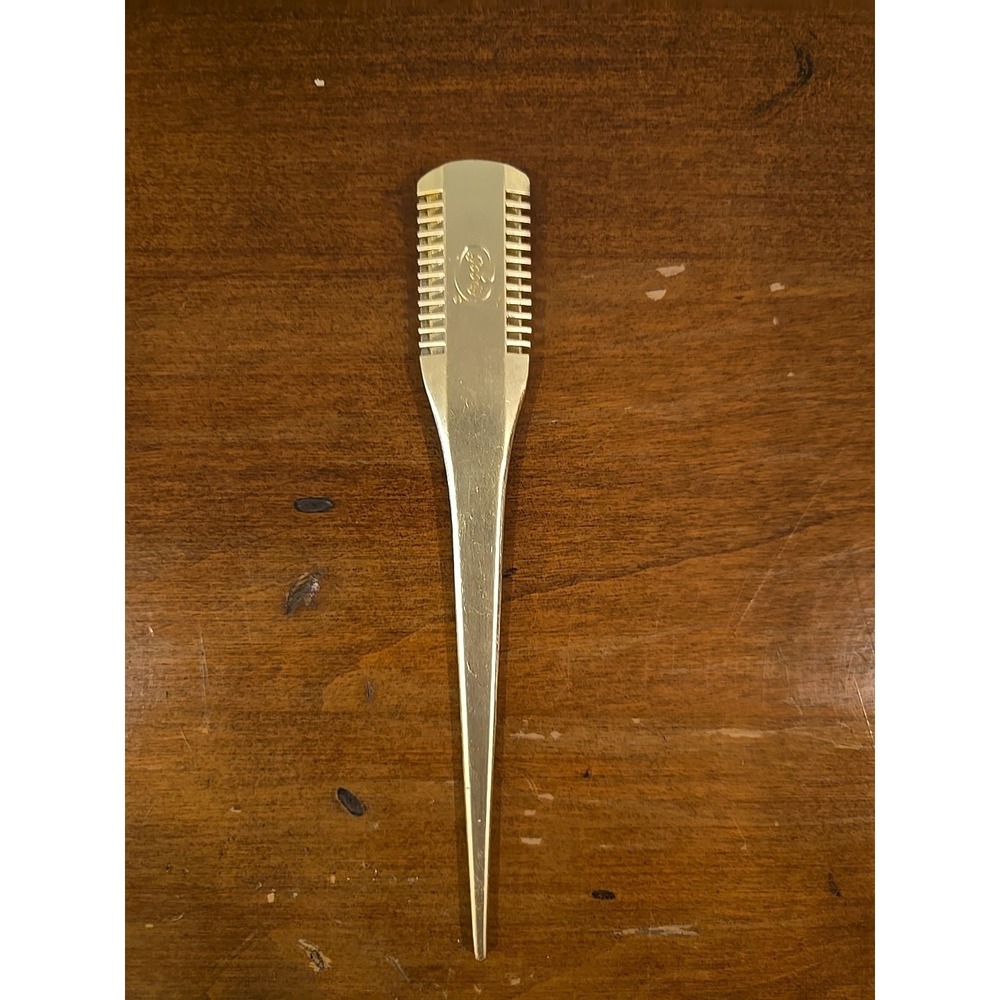 Vintage Goody Hair Cut Razor Japan Straight Safety Thinning Shaving Rare Tone